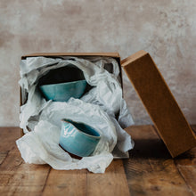 Load image into Gallery viewer, Mini milk jug and mini bowl in a gift box

